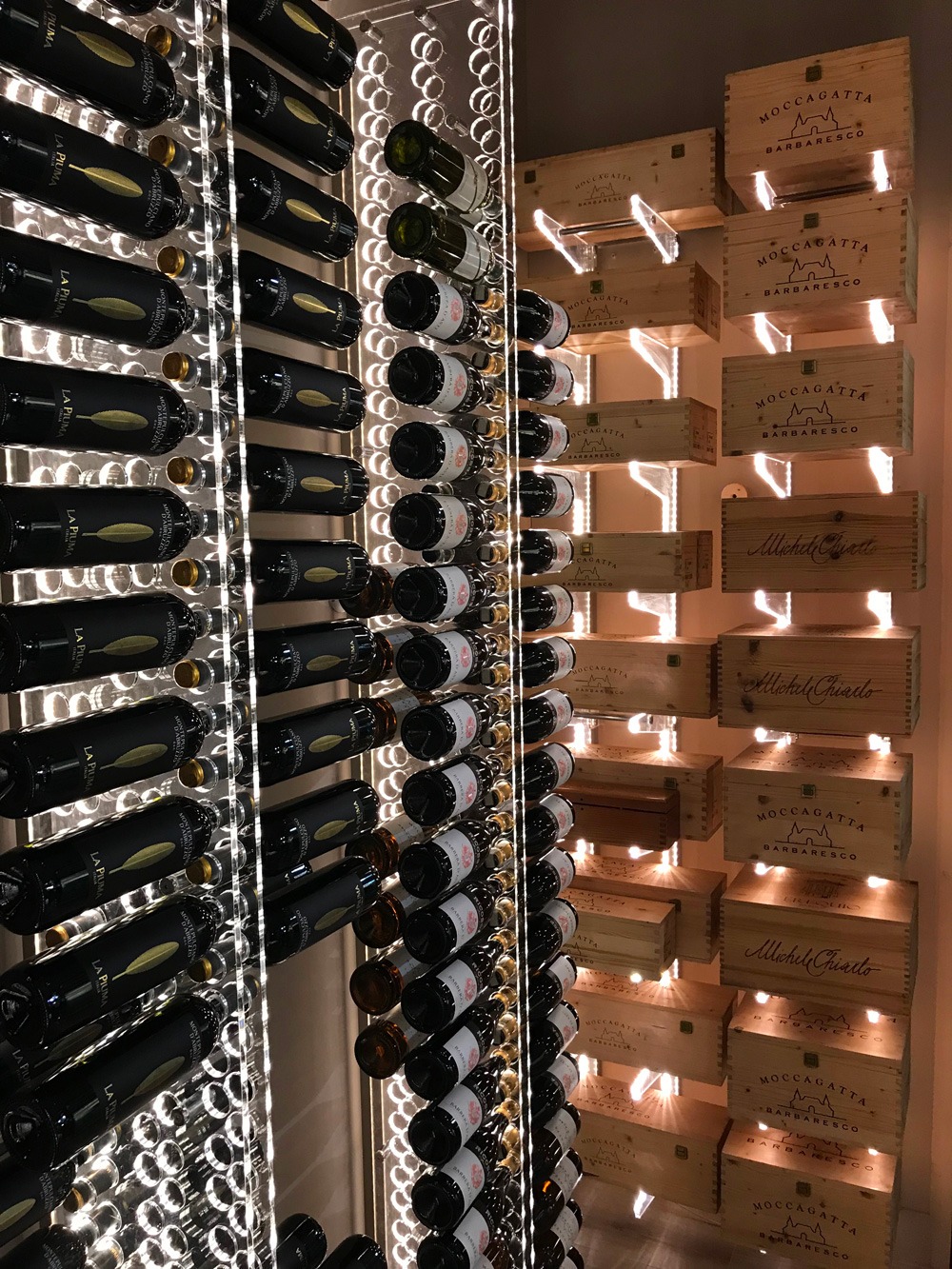 Emme2Design_Acrylic Wine racking solutions